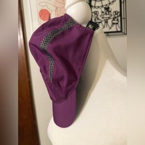 Purple Cap with Reflective Detail